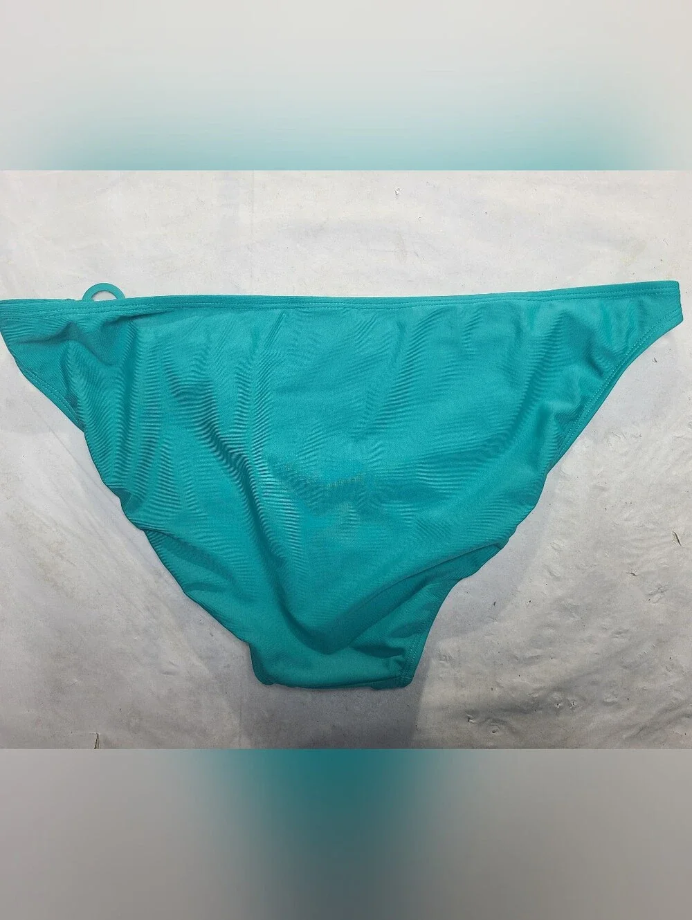 Women's Ring Detail Bikini Bottom Shade & Shore Teal Size XL